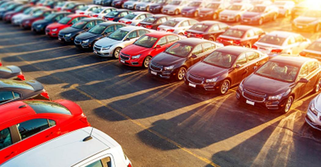 cars at parking lot